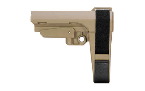 Grips Pads Stocks SB Tactical SBA3 SB TACT SBA3 AR PSTL BRACE 5 POS FDE